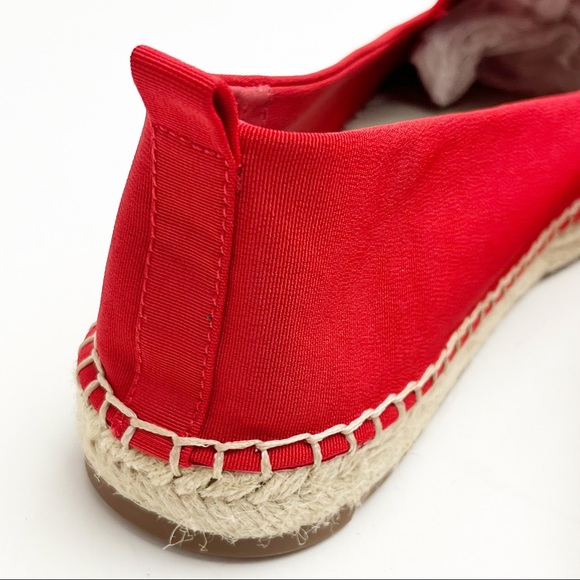 1. STATE Davir Red Slip On Espadrille Shoes, Size 9 - Picture 5 of 10